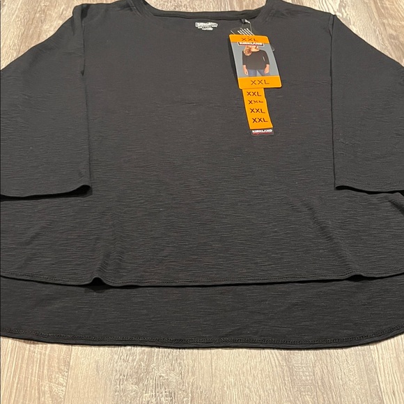 Kirkland Black Womens 3/4 sleeve Shirt New with Tag Size XXL - Picture 4 of 6